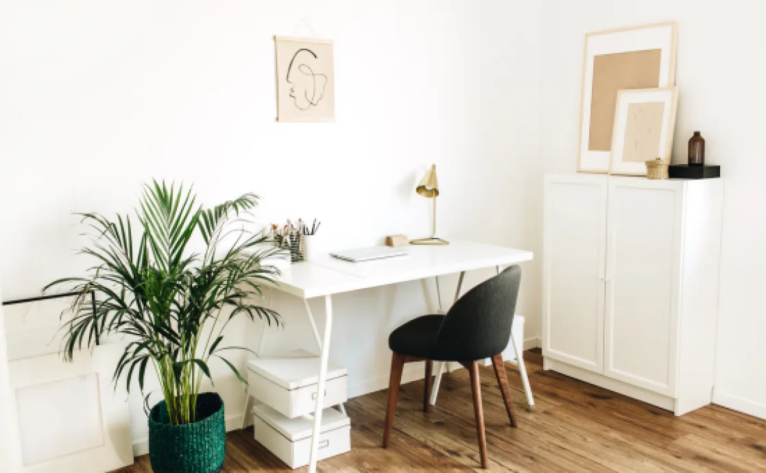 Picture representing Creating a Home Office: Practical Tips for a Productive Workspace