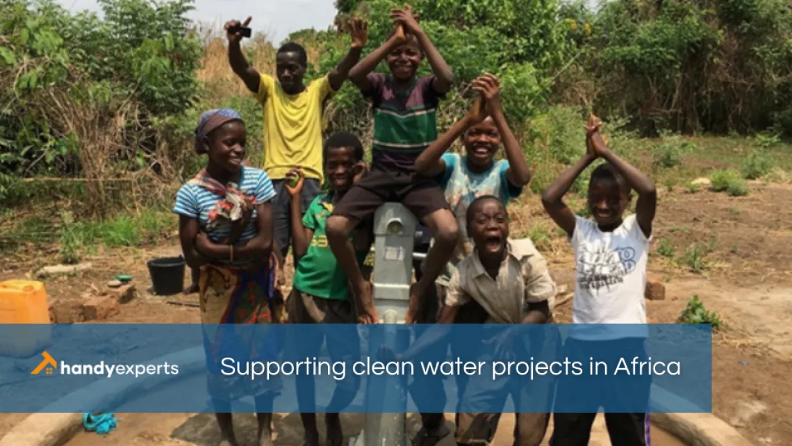 Picture representing HandyExperts is Supporting Clean Water Projects in Africa and We Need Your Help!